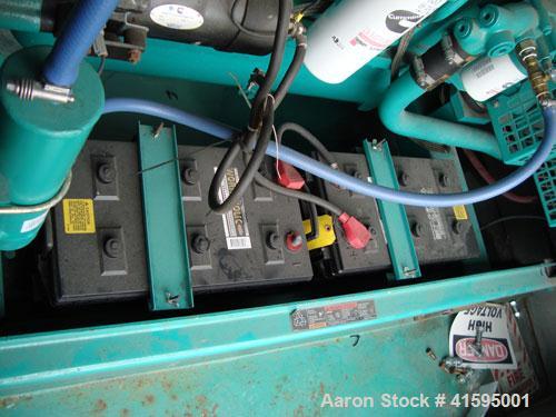 Used Cummins 400 kW Diesel Generator Set Model No. DFEH-5003700, SN-K010306857. Cummins QSX15-G9 engine, 755 hp @ 1800 rpm, serial #14025922. 3/60/277/480V, 800 amp main-line circuit breaker. Batteri...