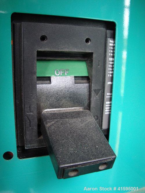 Used Cummins 400 kW Diesel Generator Set Model No. DFEH-5003700, SN-K010306857. Cummins QSX15-G9 engine, 755 hp @ 1800 rpm, serial #14025922. 3/60/277/480V, 800 amp main-line circuit breaker. Batteri...