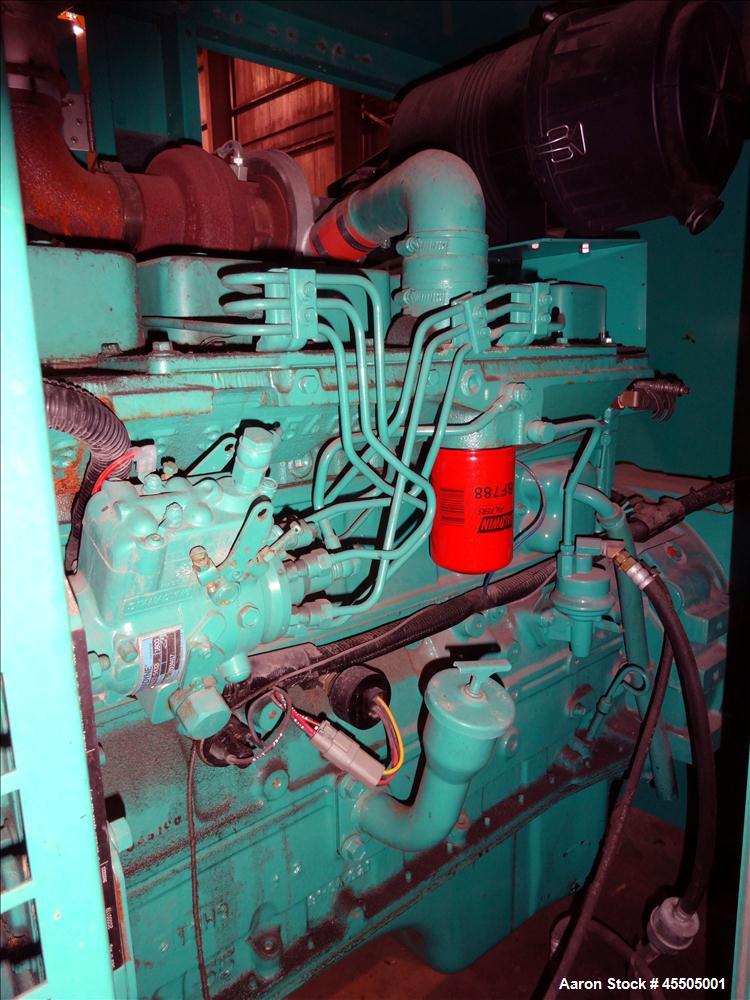 Used Cummins 80kW Standby Diesel Generator Set, Model DGDA