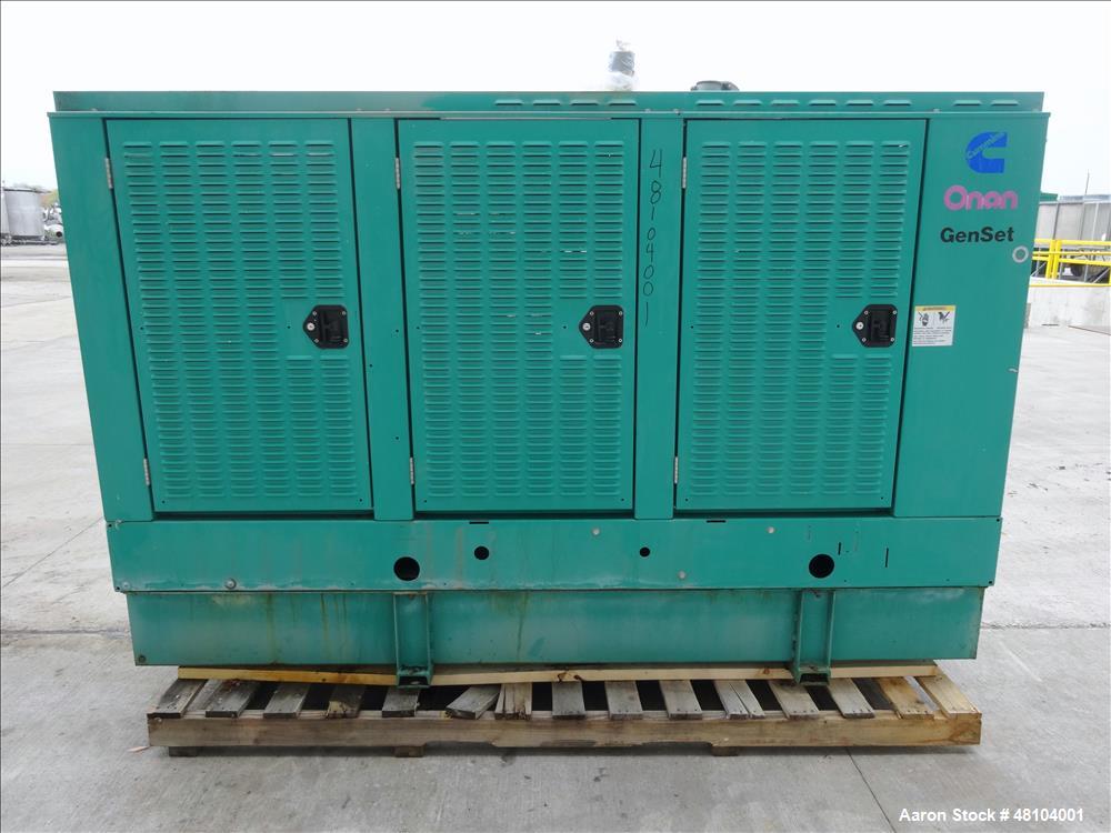 Used Cummins 100 kW Standby (90 kW Prime) Diesel Generator Set, Model DGDB-3382