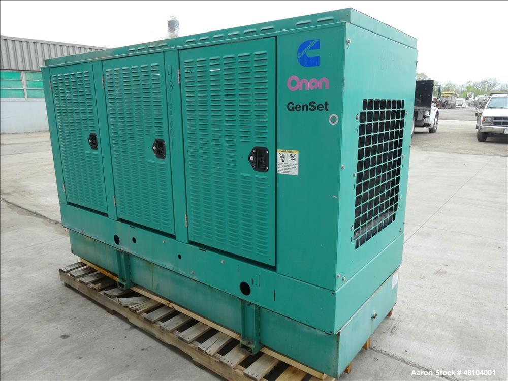 Used Cummins 100 kW Standby (90 kW Prime) Diesel Generator Set, Model DGDB-3382