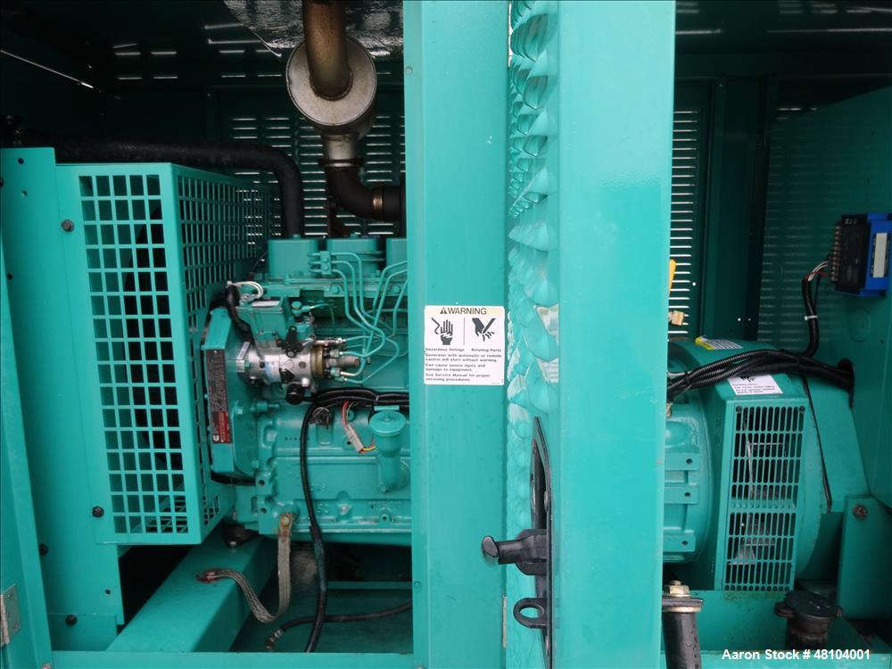 Used Cummins 100 kW Standby (90 kW Prime) Diesel Generator Set, Model DGDB-3382