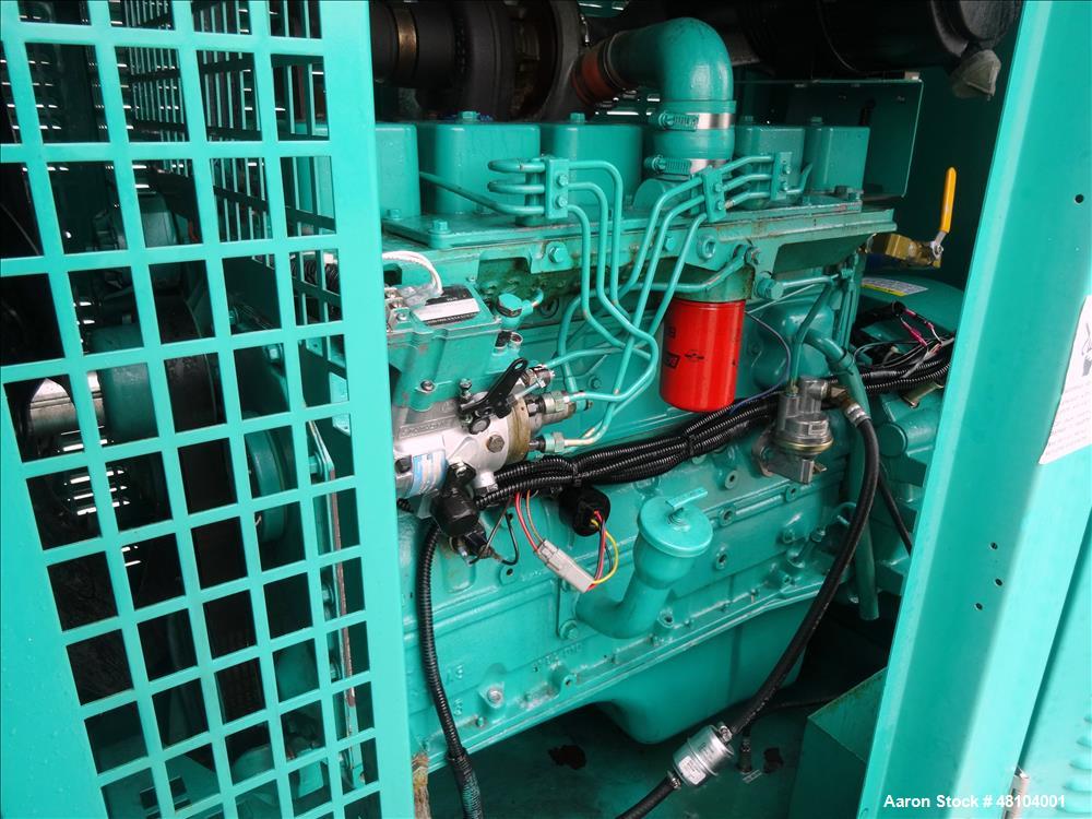 Used Cummins 100 kW Standby (90 kW Prime) Diesel Generator Set, Model DGDB-3382