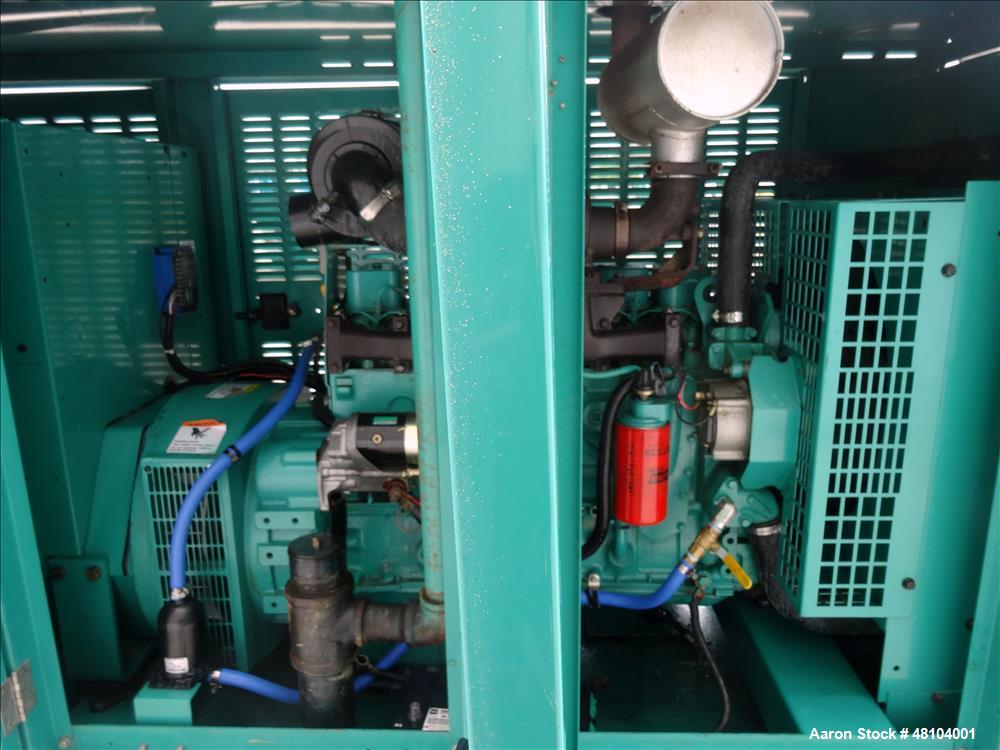Used Cummins 100 kW Standby (90 kW Prime) Diesel Generator Set, Model DGDB-3382