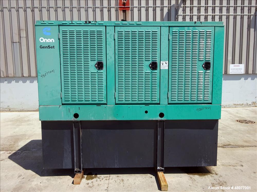 Used Cummins 200 kW  model DGFC. Cummins 6CTAA8.3-G2 engine.
