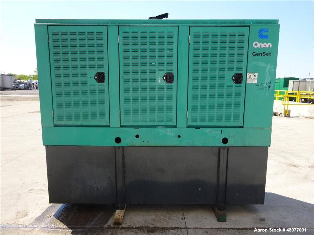 Used Cummins 200 kW  model DGFC. Cummins 6CTAA8.3-G2 engine.