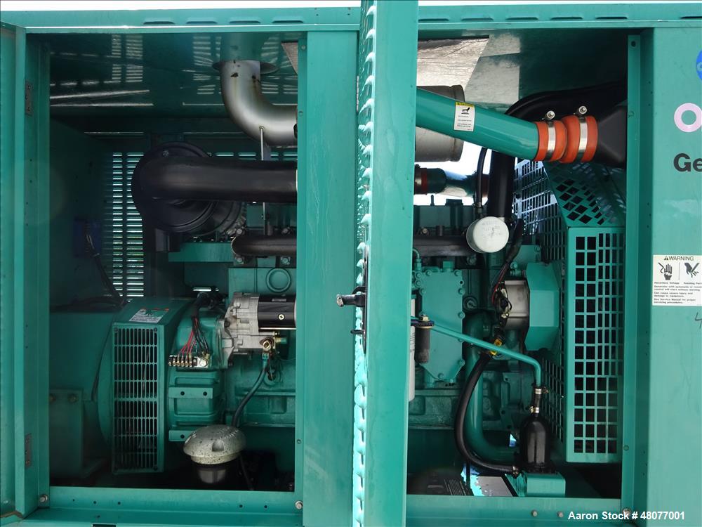 Used Cummins 200 kW  model DGFC. Cummins 6CTAA8.3-G2 engine.