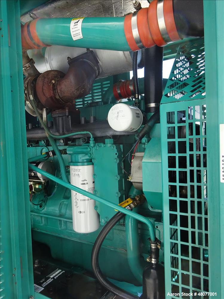 Used Cummins 200 kW  model DGFC. Cummins 6CTAA8.3-G2 engine.