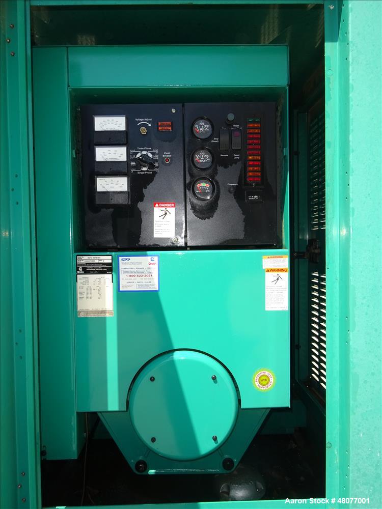 Used Cummins 200 kW  model DGFC. Cummins 6CTAA8.3-G2 engine.