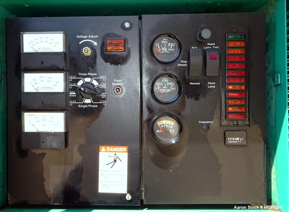 Used Cummins 200 kW  model DGFC. Cummins 6CTAA8.3-G2 engine.