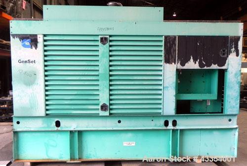 Used Cummins Onan 350 kW standby (315 kW prime) diesel generator set. Cummins model 350DFCC, SN-F980760961. Cummins NTA855-G3 engine SN-303622328, rated 535 HP @ 1800 RPM, turbocharged and aftercoole...