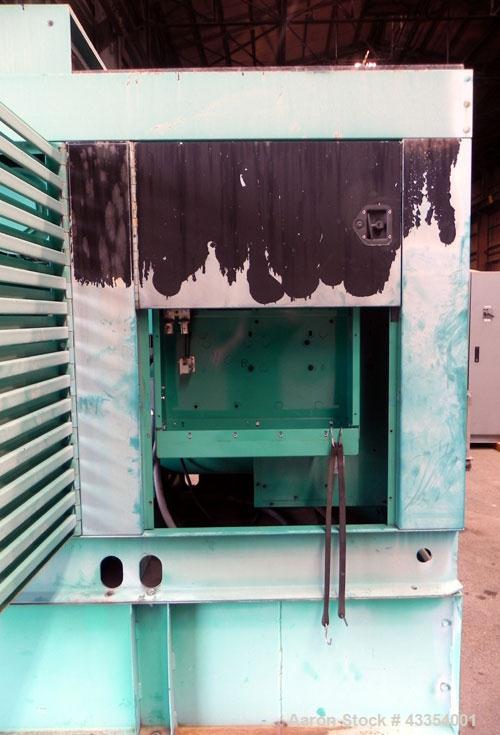 Used Cummins Onan 350 kW standby (315 kW prime) diesel generator set. Cummins model 350DFCC, SN-F980760961. Cummins NTA855-G3 engine SN-303622328, rated 535 HP @ 1800 RPM, turbocharged and aftercoole...