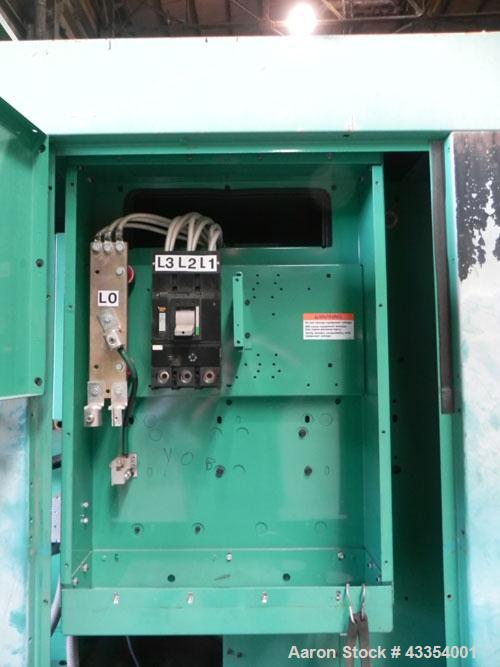 Used Cummins Onan 350 kW standby (315 kW prime) diesel generator set. Cummins model 350DFCC, SN-F980760961. Cummins NTA855-G3 engine SN-303622328, rated 535 HP @ 1800 RPM, turbocharged and aftercoole...