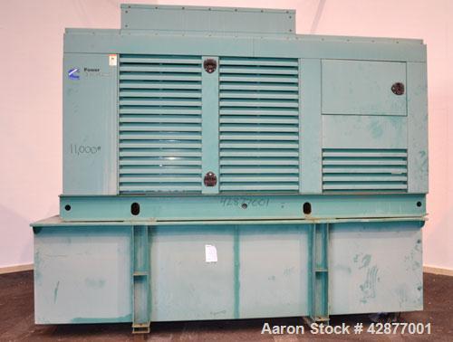 Used Cummins/Onan 250 kW diesel generator set. model DQAD 5706228, Cummins model QSM11-G2, SN-35122041, rated 430 HP @ 1800 RPM, EPA Tier I. 3/60/120/208/277-480V. Currently set up for 208V, reconnec...