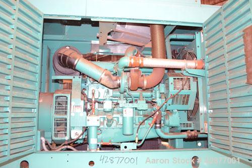 Used Cummins/Onan 250 kW diesel generator set. model DQAD 5706228, Cummins model QSM11-G2, SN-35122041, rated 430 HP @ 1800 RPM, EPA Tier I. 3/60/120/208/277-480V. Currently set up for 208V, reconnec...