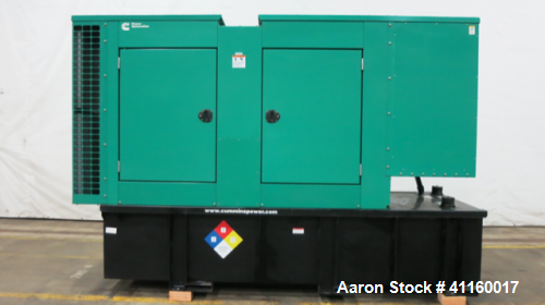 Used Cummins 100 KW, 125 KVA, Diesel Generator Set