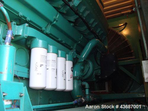 Used Cummins 2000 kW Standby Utility Grade Portable/Trailer Diesel Generator Se