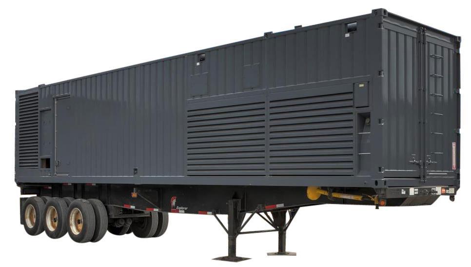 Used Cummins Diesel Generator Set, Model QSK60G7.