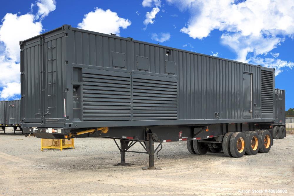 Used Cummins Diesel Generator Set, Model QSK60G7.