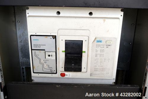 Used Cummins 900 kW standby (810kW prime) portable diesel generator set. Cummins model QST30-G2 Engine, Spec-D573001GX03, SN-37223214, emissions EPA tier 1. Newage Stamford generator SN-02126629/001....