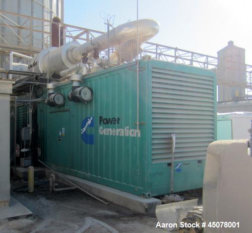 Used Cummins 1250 kW Natural Gas Generator Set. Cummins QSV91-G engine, 1200 rpm, 3/60/480V.  Top end overhaul completed and generator end rewound.  15,800 Hours.  Year 2001. Sale pending.