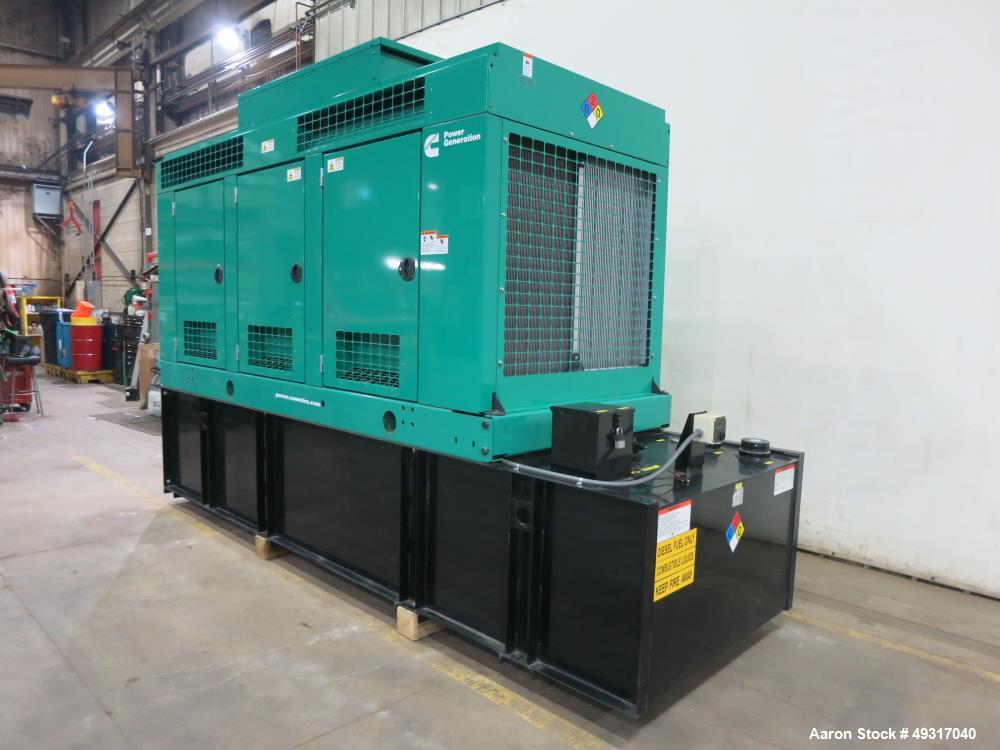 Used Cummins 450 kW Diesel Generator Set — QSX15-G9, 91 Hours, 2020