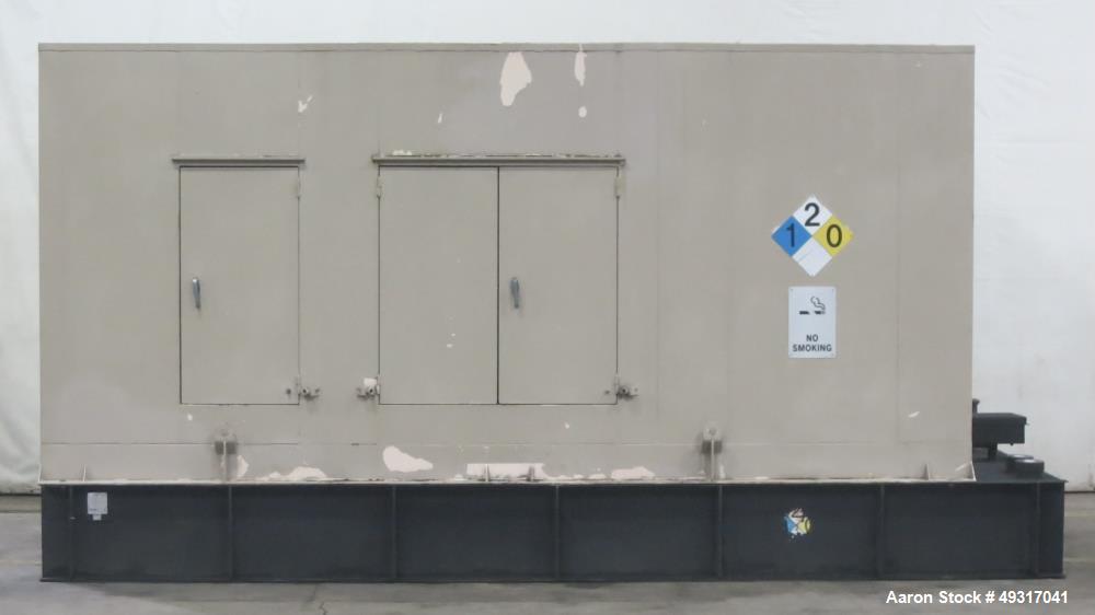Used Cummins DFEK 500 kW Diesel Generator — QSX15-G9, 328 Hrs, UL 2200