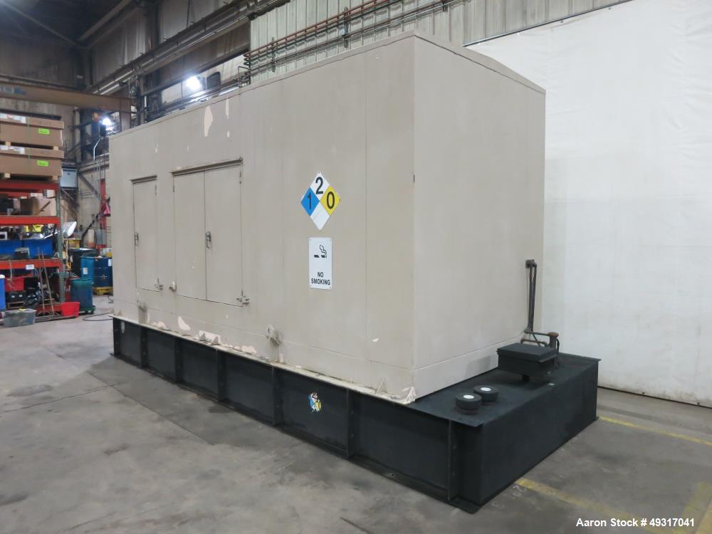 Used Cummins DFEK 500 kW Diesel Generator — QSX15-G9, 328 Hrs, UL 2200