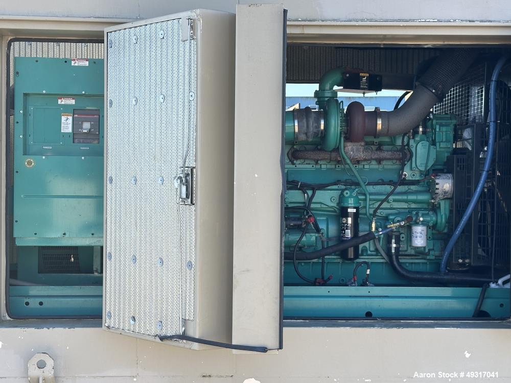 Used Cummins DFEK 500 kW Diesel Generator — QSX15-G9, 328 Hrs, UL 2200