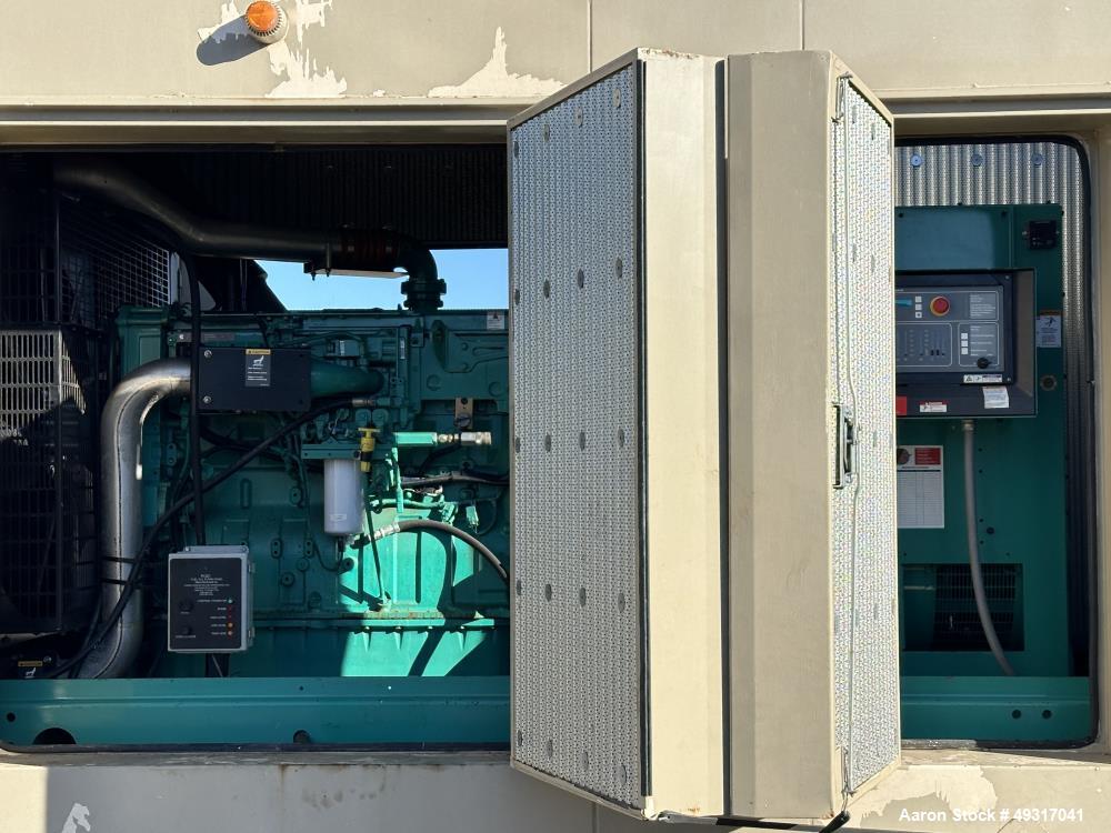 Used Cummins DFEK 500 kW Diesel Generator — QSX15-G9, 328 Hrs, UL 2200
