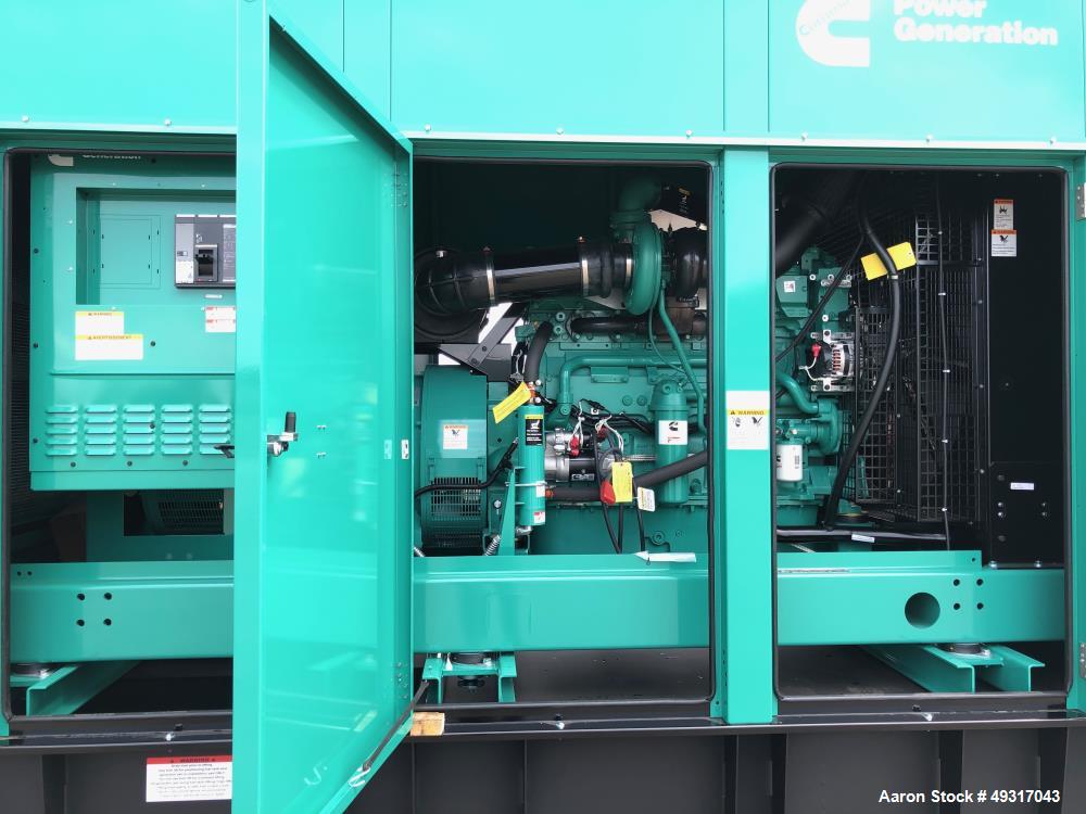 Unused New Cummins 500 kW Diesel Generator Set – Model DFEK – 2025