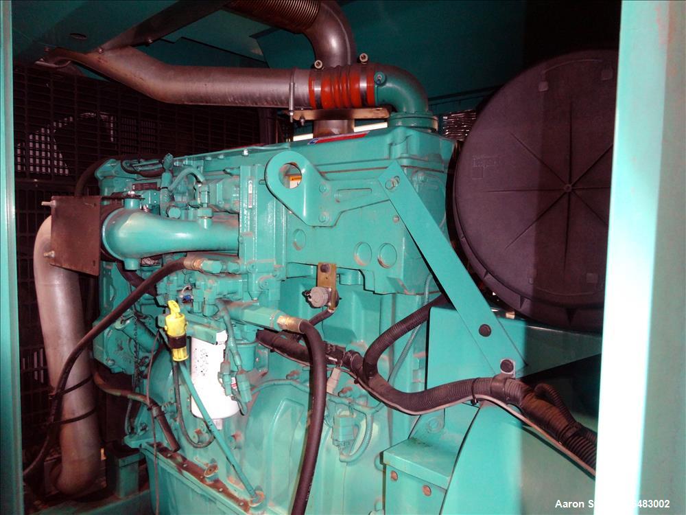 Used Cummins 500 kW Diesel Generator Model DFEK. Cummins QSK15-G9 Engine.