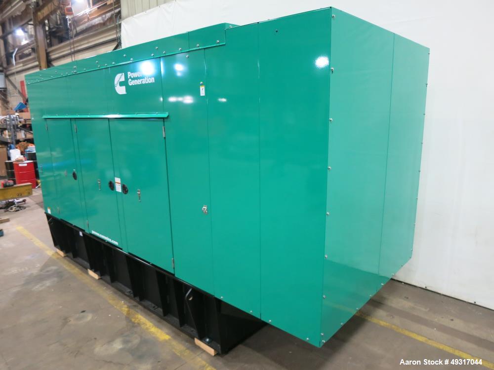 2025 Cummins DFEK 500 kW Generator Set – UL2200 – 0 Hours – Sound Attenuated