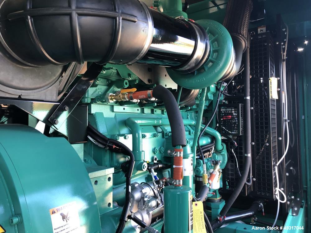 2025 Cummins DFEK 500 kW Generator Set – UL2200 – 0 Hours – Sound Attenuated