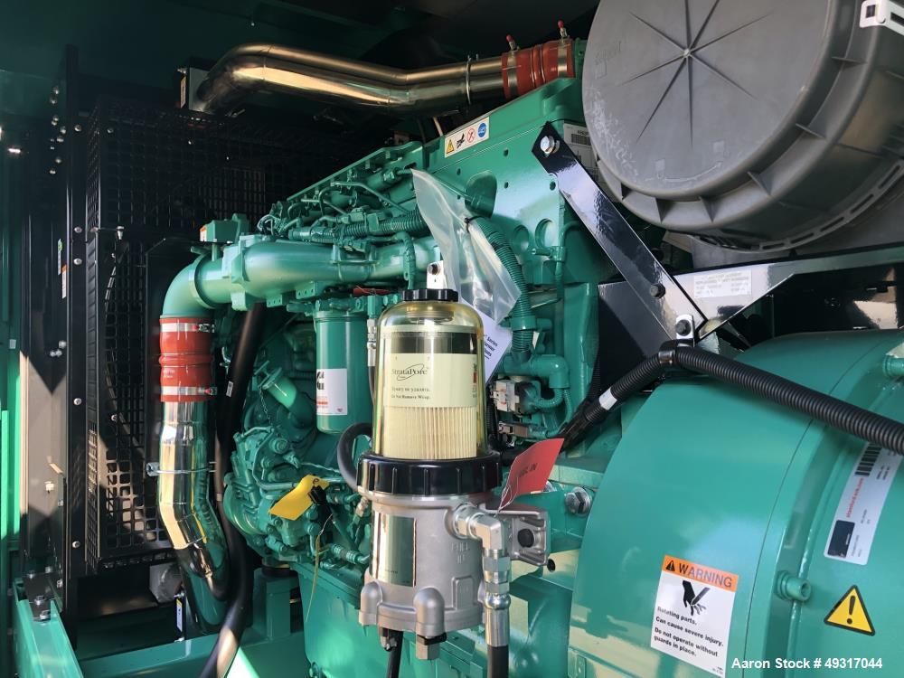 2025 Cummins DFEK 500 kW Generator Set – UL2200 – 0 Hours – Sound Attenuated