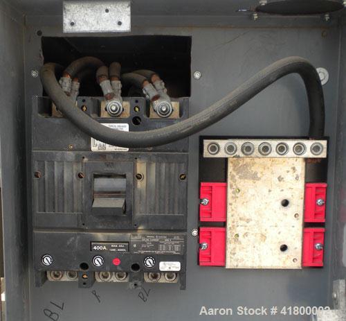 Used Cummins 135 kW Continuous Rated Natural Gas Generator Set. Cummins G855 natural gas engine rated 220HP at 1800RPM, SN-25192077. Stamford / Newage 120/208/277/480V generator end. 400 Amp main-lin...