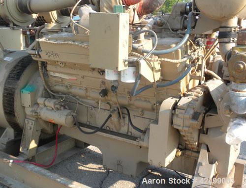 Used Cummins 510 kW Standby Generator Set. 3/60/277/480V. Cummins Engine Model VTA-1710-GS, Engine No. 37102213. Stand alone control panel with 800 Amp breaker. 294 hrs.