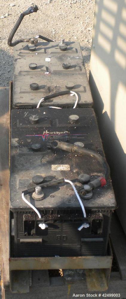 Used Cummins 510 kW Standby Generator Set. 3/60/277/480V. Cummins Engine Model VTA-1710-GS, Engine No. 37102213. Stand alone control panel with 800 Amp breaker. 294 hrs.