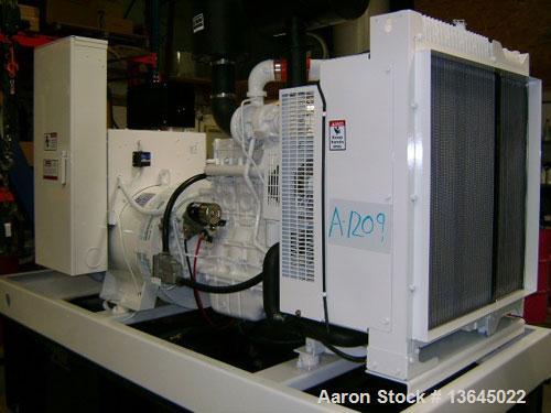 Unused-New-Cummins Powered 160 kW Standby Diesel Generator Set. Cummins QSB7-G3 EPA tier 3 engine rated 250 HP @ 1800 RPM. Marathon generator model 431CSL6202, 3/60/208-240/416-480V, 1800 RPM, 12 wir...