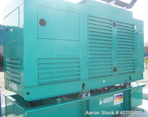 Unused-Used: Cummins 250 kW diesel generator set, model DFAC-5747859. 3/60/277-480V. Weather enclosure, base fuel tank. 13 total run hours. Built 2006.