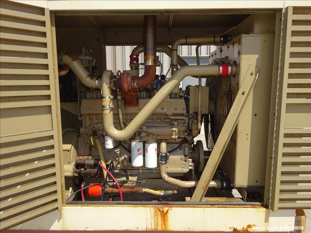 Used Cummins 250 kW standby natural gas generator set type HC I434F1,