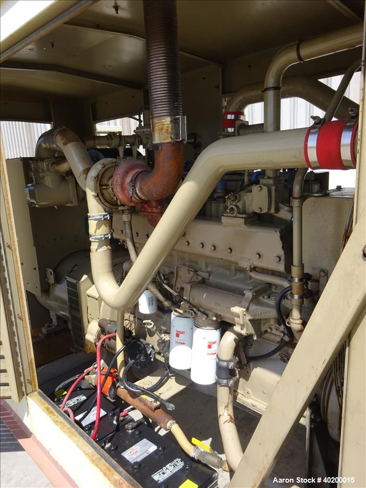 Used Cummins 250 kW standby natural gas generator set type HC I434F1,