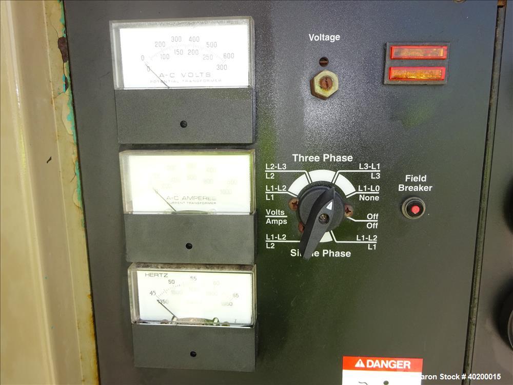 Used Cummins 250 kW standby natural gas generator set type HC I434F1,