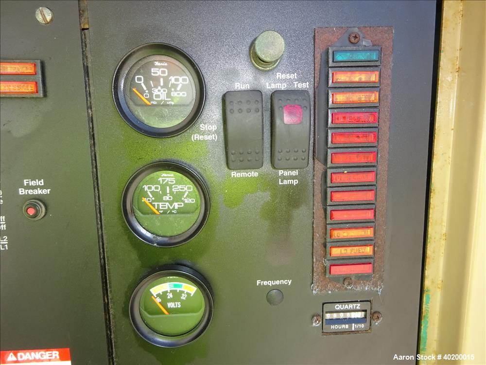 Used Cummins 250 kW standby natural gas generator set type HC I434F1,
