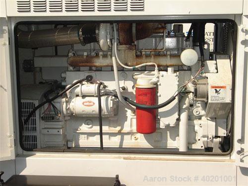 Unused-Used: Cummins 175 kW diesel generator set, model 175DGFB, trailer mounted. 3/60/277/480V, 260 hours. Manufactured 3/15/96.