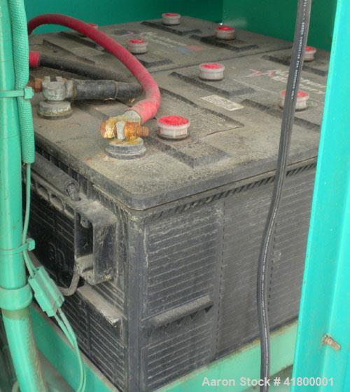 Used Cummins 140 kW natural gas generator set. Cummins G855 natural gas engine rated 220HP at 1800 RPM, SN-25229790. Newage 3/60/480V generator end. 400 Amp main-line circuit breaker. Block heater. W...
