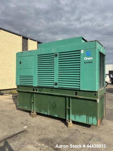 Used Cummins 400 kW Diesel Generator | 3-Phase | Built 2000 | Only 829 Hours | Cummins DFCE Package with NTA855G5 Engine