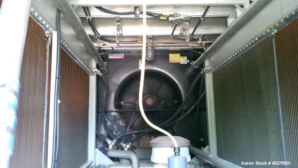 Used Cummins 1500 kW standby (1250 kW prime) diesel generator set, model 1500DFLE, SN-K010303579. Cummins KTA-50-G9 engine rated 2220 HP at 1800 RPM, SN-25274894. 3/60/277/480V. PMG  permanent magnet...