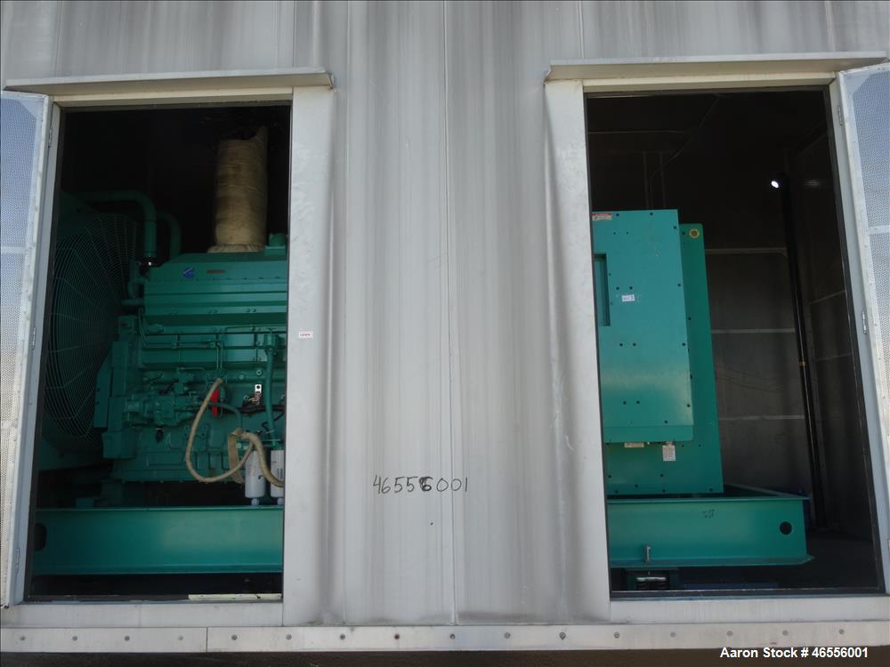 Used Cummins 500 kW Standby (455 kW Prime) Diesel Generator Set, Model DFED-404