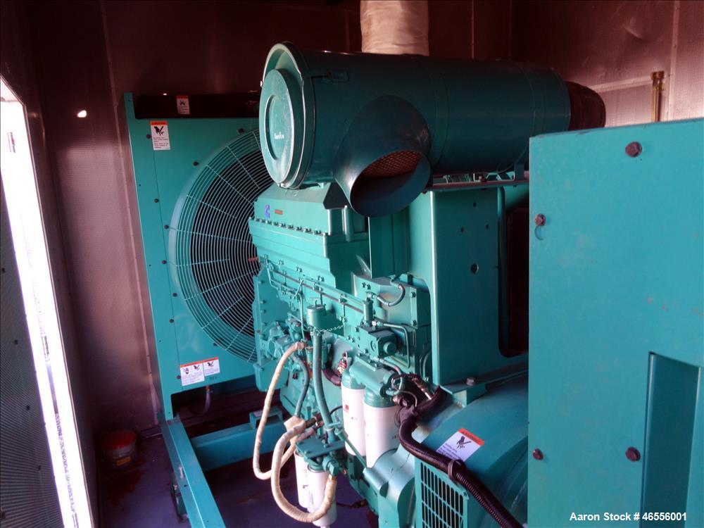 Used Cummins 500 kW Standby (455 kW Prime) Diesel Generator Set, Model DFED-404